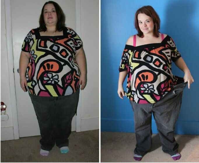 πριν και μετά την παρακολούθηση της δίαιτας φαγόπυρου φωτογραφία 1